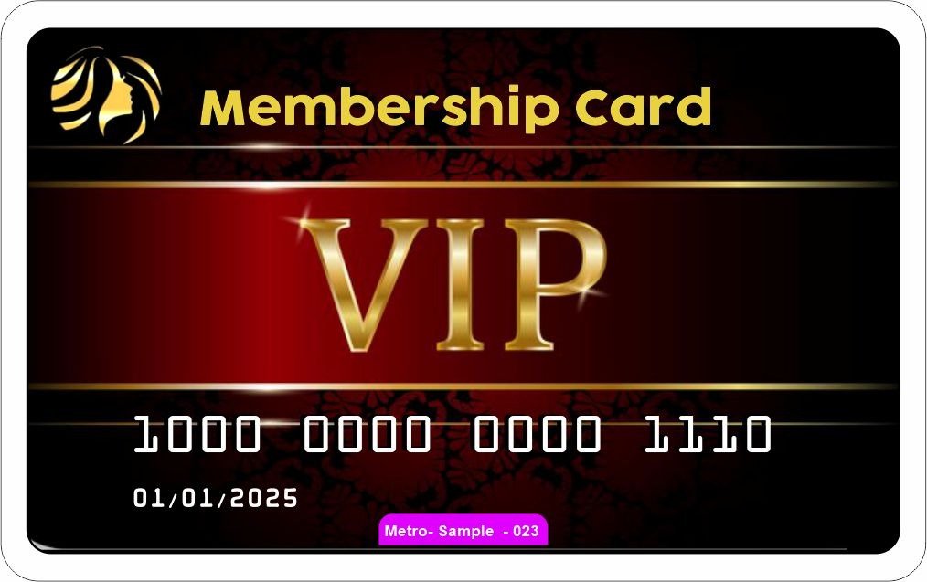 Real printed card sample 24